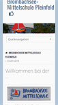 Mobile Screenshot of hauptschule-pleinfeld.de